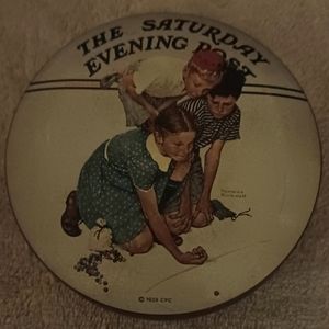 Collectible Norman Rockwell tin